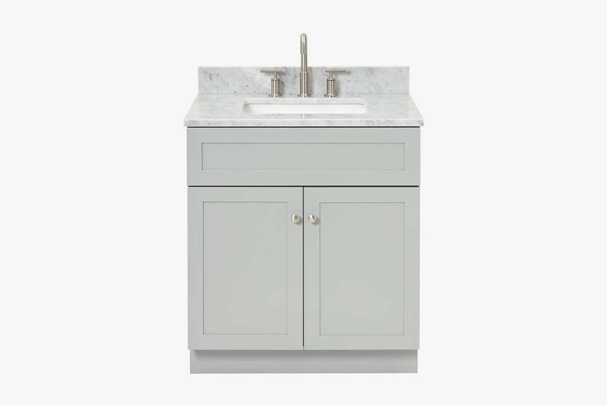 Ariel hamlet (31")rectangle sink vanity with (0.75"& 1.5") countertop.