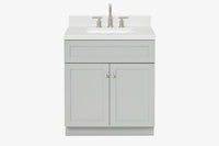 Ariel hamlet (31")rectangle sink vanity with (0.75"& 1.5") countertop.