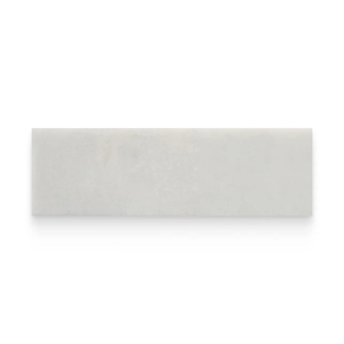 4x12 Thassos White Polished Rectangle Tile