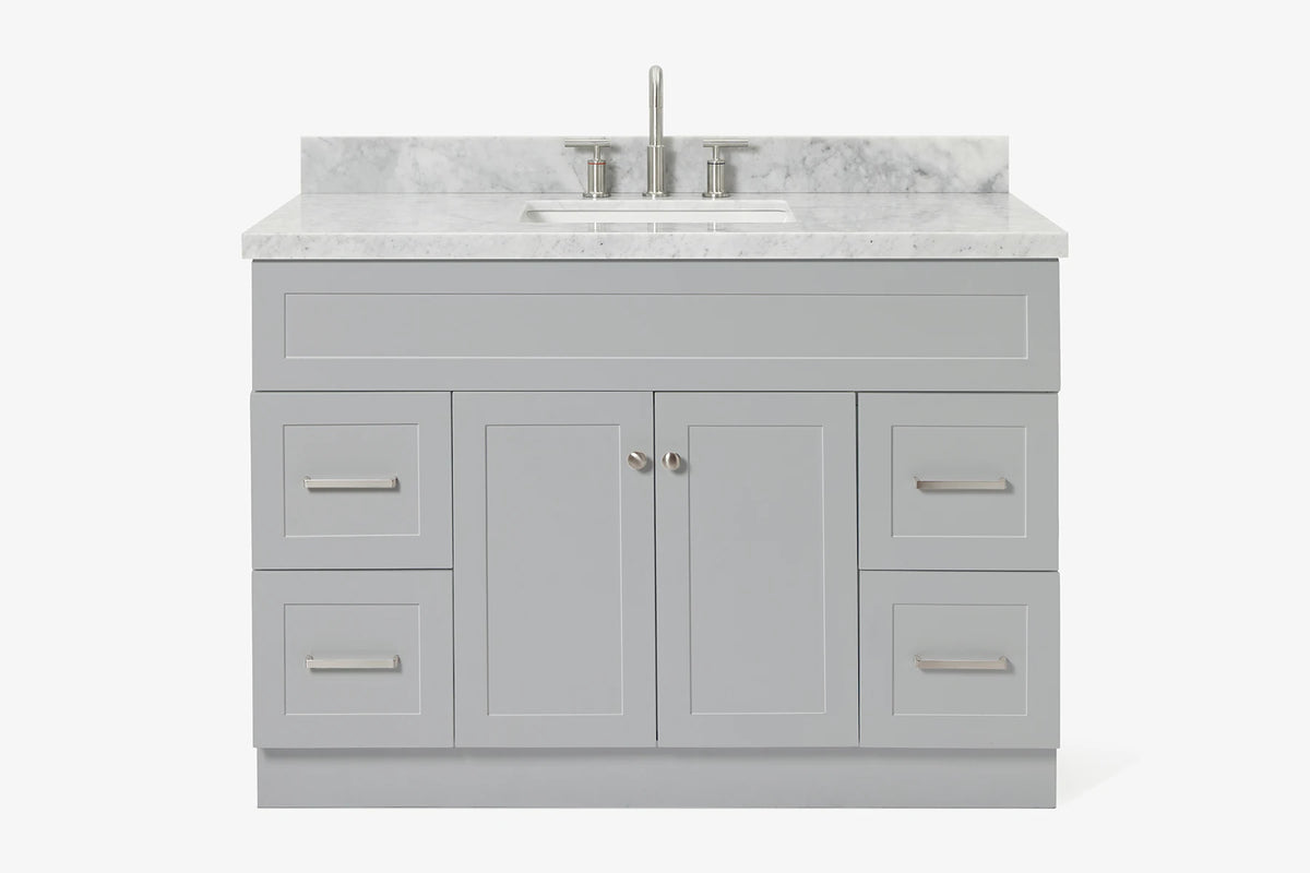 Ariel hamlet (48" &49") rectangle sink bathroom vanity countertop (1.5"& 0.75")edge