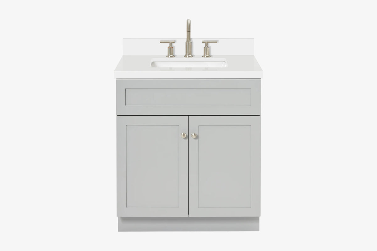 Ariel hamlet (31")rectangle sink vanity with (0.75"& 1.5") countertop.