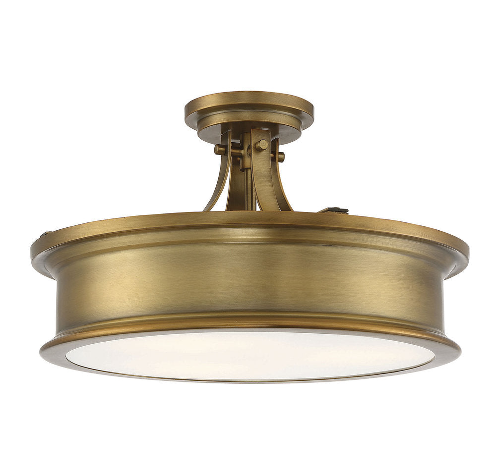 Semi-Flush Mts.-Savoy House-6-134-3