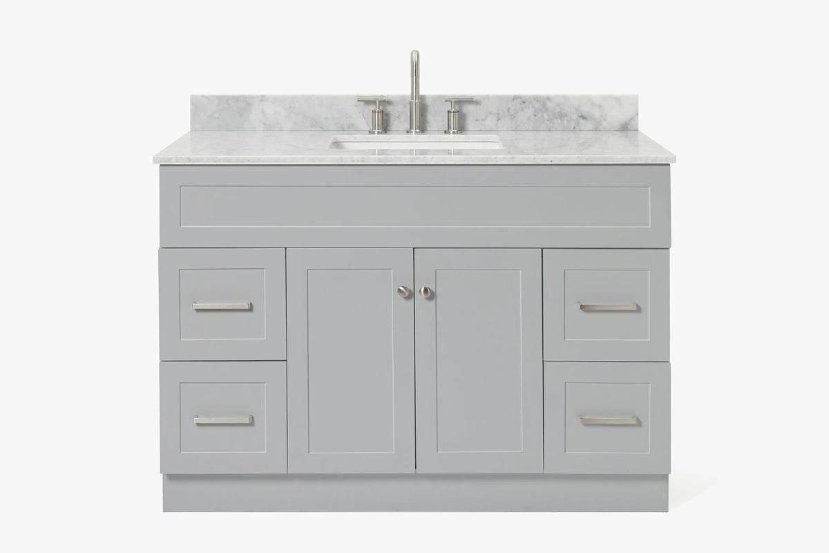 Ariel hamlet (48" &49") rectangle sink bathroom vanity countertop (1.5"& 0.75")edge