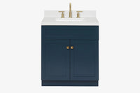 Ariel hamlet (31")rectangle sink vanity with (0.75"& 1.5") countertop.