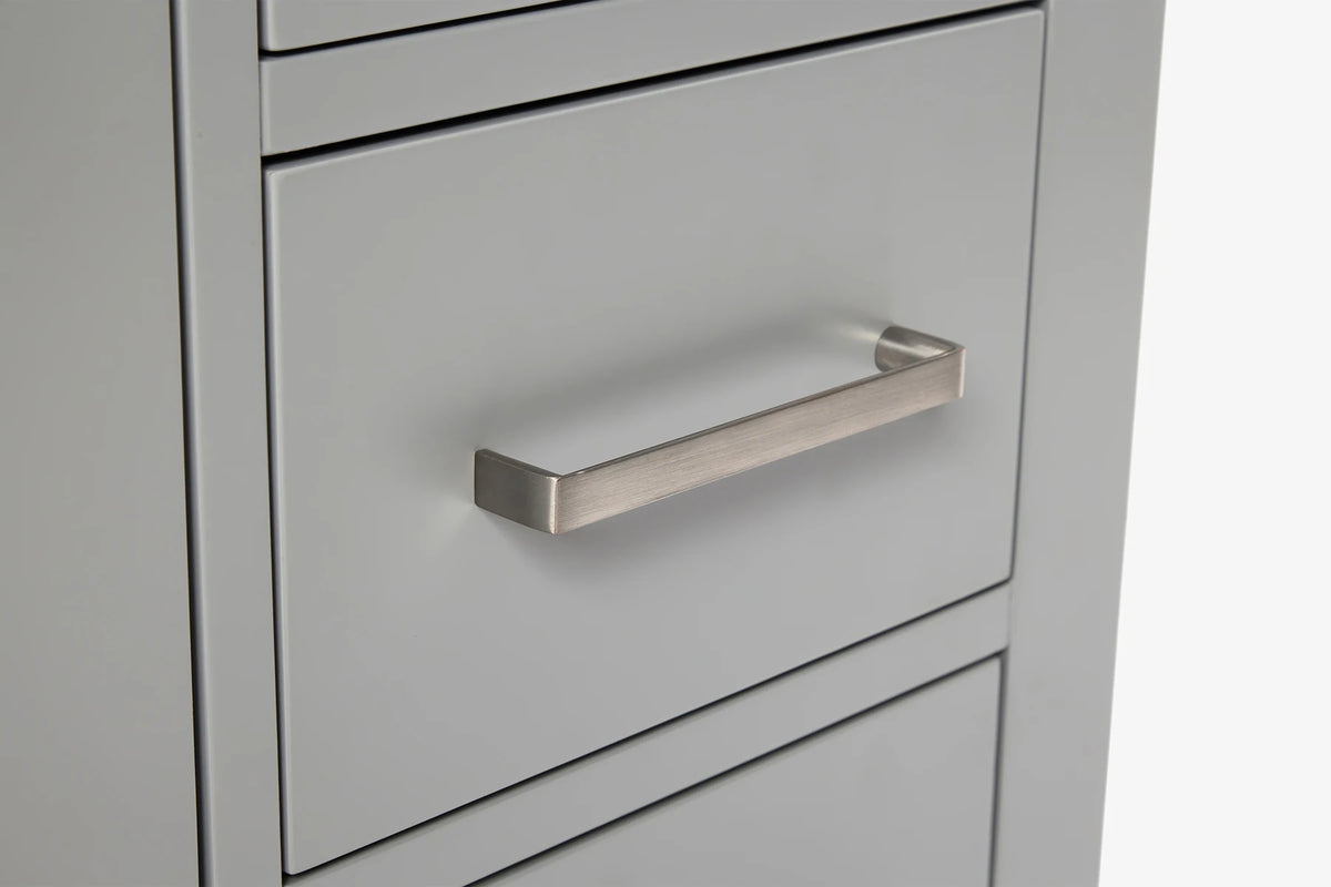Ariel cambridge 36-37 in. left offset rectangle single sink vanity with (0.75,1.5,2) in countertop