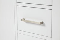 Ariel cambridge 36-37 in. left offset rectangle single sink vanity with (0.75,1.5,2) in countertop