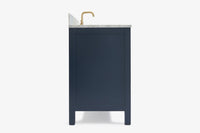 Ariel cambridge 42-43 in. single rectangle sink vanity with( 0.75, 1.5 ,2) in countertop