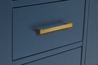 Ariel cambridge 42-43 in. single rectangle sink vanity with( 0.75, 1.5 ,2) in countertop