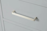 Ariel cambridge(42"&43") in. right offset oval single sink vanity with  marble (0.75",1.5"& 2") in countertop