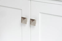 Ariel cambridge (54-55) in. single oval sink vanity with (0.75,1.5,2) in countertop