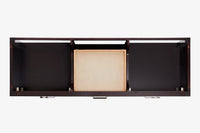 Ariel cambridge (66"&67") in double oval sink bathroom vanity with marble countertop (0.75" & 1.5").