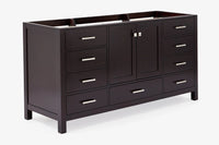 Ariel cambridge (66") single sink base cabinet.