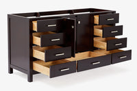 Ariel cambridge (66") single sink base cabinet.