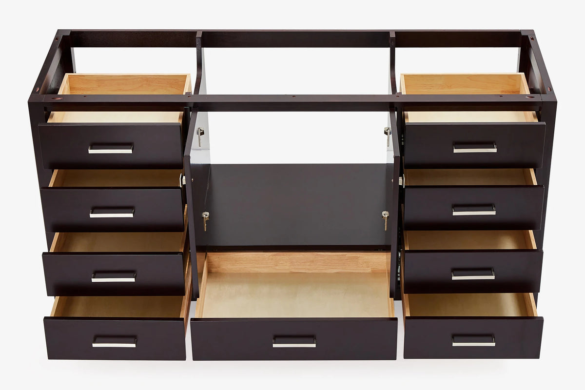 Ariel cambridge (66") single sink base cabinet.
