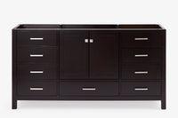 Ariel cambridge (66") single sink base cabinet.