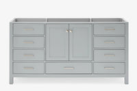 Ariel cambridge (66") single sink base cabinet.