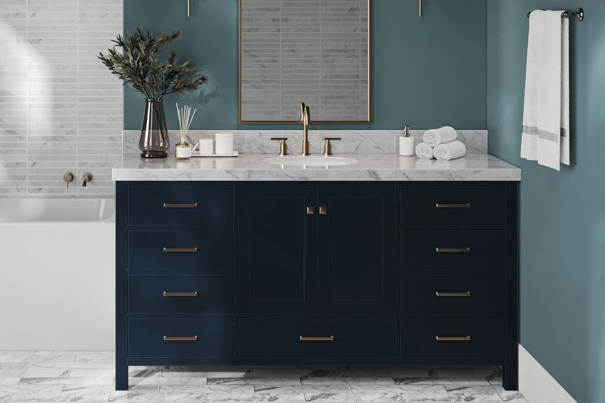 Ariel cambridge (66") single sink base cabinet.