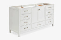 Ariel cambridge (66") single sink base cabinet.