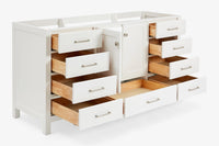 Ariel cambridge (66") single sink base cabinet.