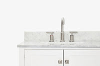 Ariel cambridge (73") double oval sink vanity set.