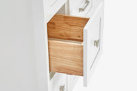 Ariel monroe 61 inch single rectangle sink bathroom vanity with countertop 1.5 inch edge