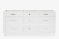 Ariel monroe 72 inch double sink base cabinet