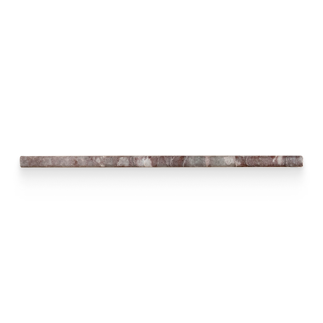 Burgundy Lilac Marble Trim