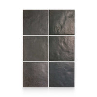 Artisan Black Ceramic Tile