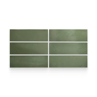 Artisan Malachite Ceramic Tile