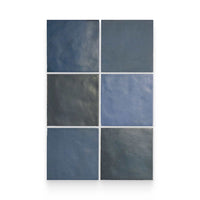 Artisan Sea Blue Ceramic Tile