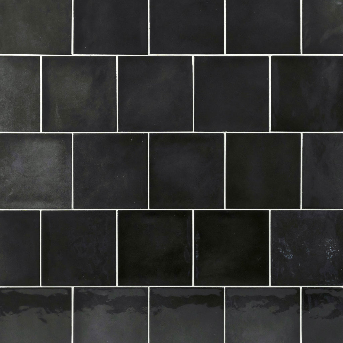 Country Black Ceramic Tile