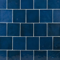 Country Blue Ceramic Tile