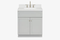Ariel hamlet (31")rectangle sink vanity with (0.75"& 1.5") countertop.