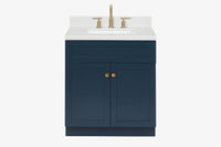 Ariel hamlet (31")rectangle sink vanity with (0.75"& 1.5") countertop.