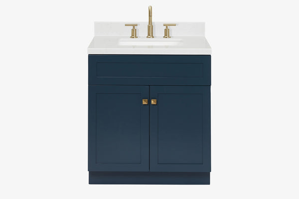 Ariel hamlet (31")rectangle sink vanity with (0.75"& 1.5") countertop.