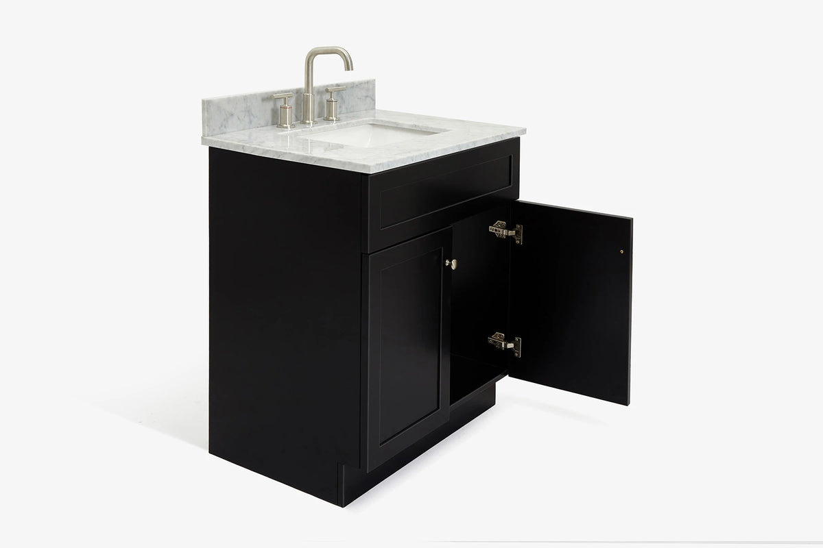 Ariel hamlet (31")rectangle sink vanity with (0.75"& 1.5") countertop.