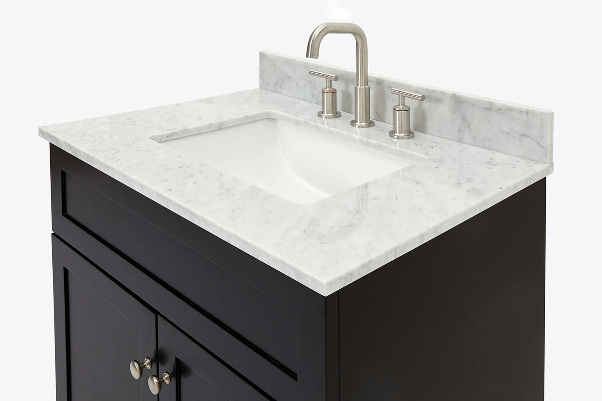 Ariel hamlet (31")rectangle sink vanity with (0.75"& 1.5") countertop.