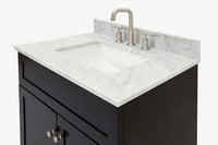 Ariel hamlet (31")rectangle sink vanity with (0.75"& 1.5") countertop.