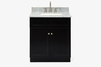 Ariel hamlet (31")rectangle sink vanity with (0.75"& 1.5") countertop.