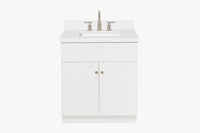 Ariel hamlet (31")rectangle sink vanity with (0.75"& 1.5") countertop.