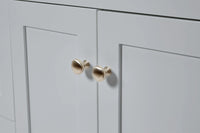 Ariel hamlet (43") single rectangle sink vanity with  (0.75"& 1.5") countertop.