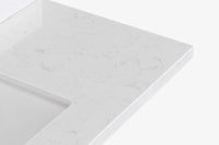 Ariel hamlet (48" &49") rectangle sink bathroom vanity countertop (1.5"& 0.75")edge