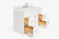 Ariel hamlet (48" &49") rectangle sink bathroom vanity countertop (1.5"& 0.75")edge
