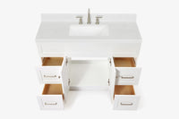 Ariel hamlet (48" &49") rectangle sink bathroom vanity countertop (1.5"& 0.75")edge