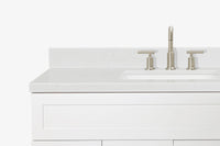 Ariel hamlet (48" &49") rectangle sink bathroom vanity countertop (1.5"& 0.75")edge