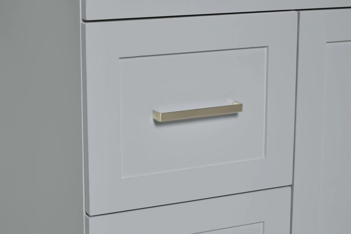 Ariel hamlet (54"& 55") single rectangle sink vanity with (0.75"& 1.5") countertop.