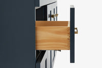 Ariel hamlet (54"& 55") single rectangle sink vanity with (0.75"& 1.5") countertop.