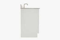 Ariel hamlet (54"& 55") single rectangle sink vanity with (0.75"& 1.5") countertop.