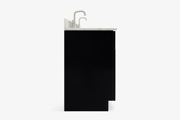 Ariel hamlet (60"& 61") double rectangle sink vanity with (0.75"& 1.5") countertop.