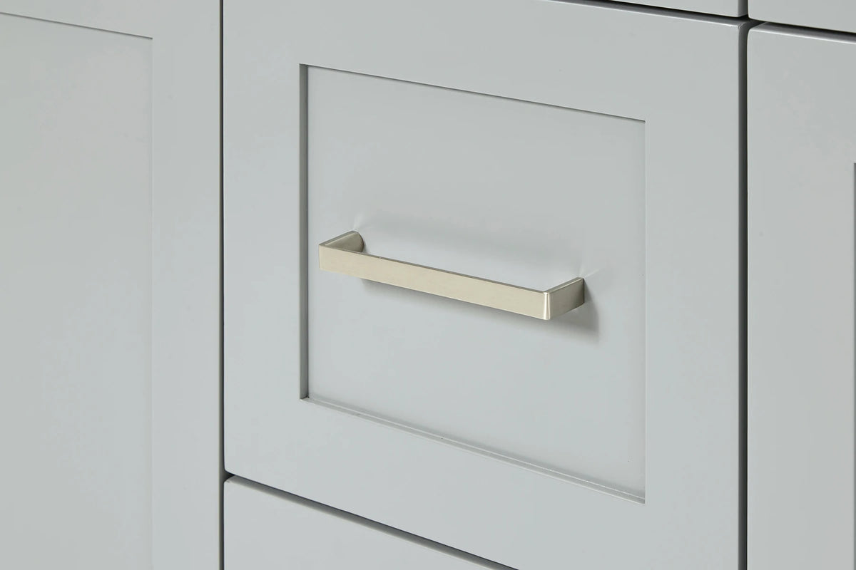 Ariel hamlet (60"& 61") double rectangle sink vanity with (0.75"& 1.5") countertop.